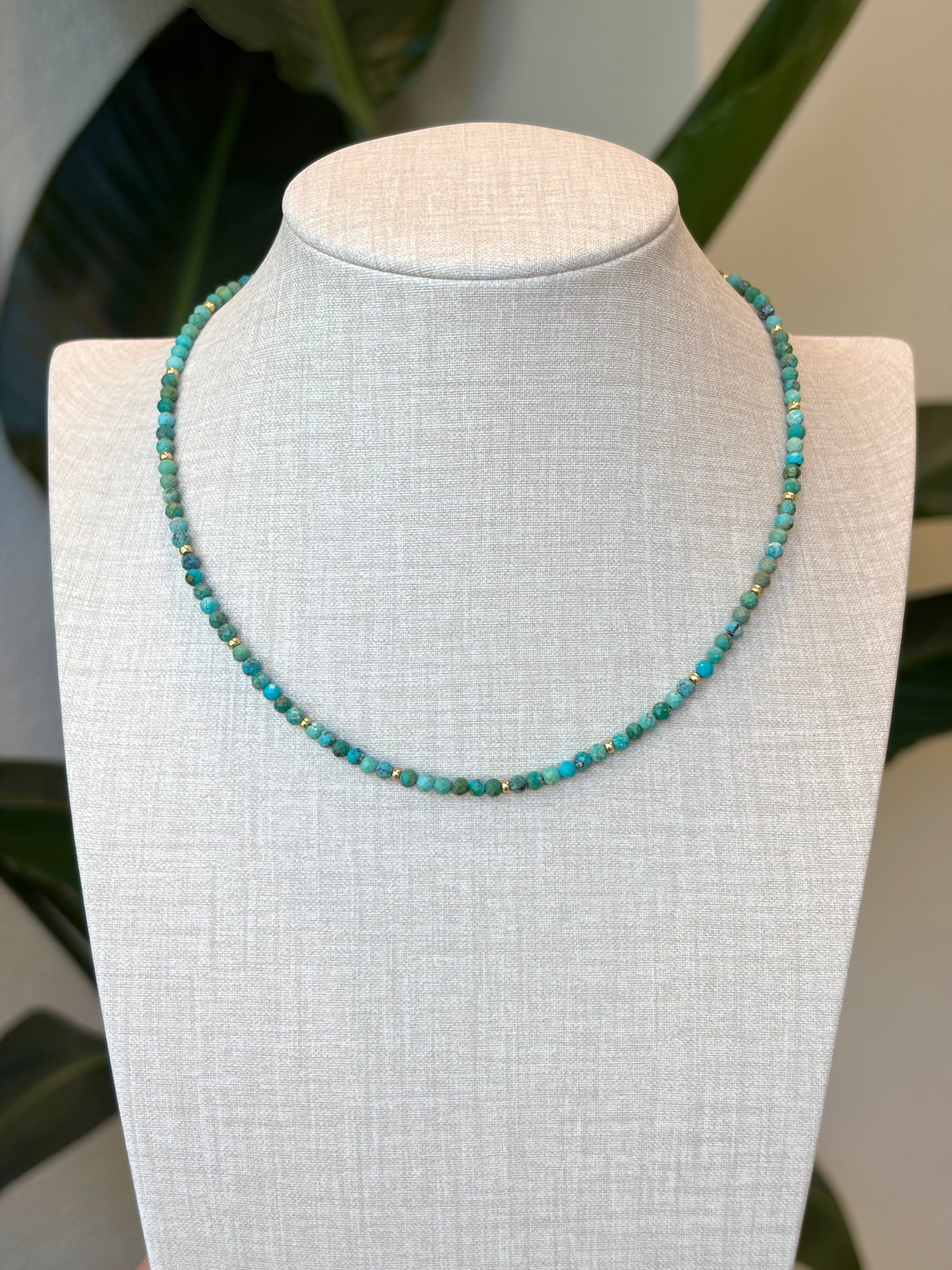 Collier en turquoise
