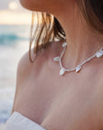 Collier gouttes de nacre