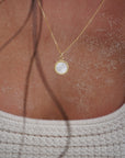Collier chaîne nacre