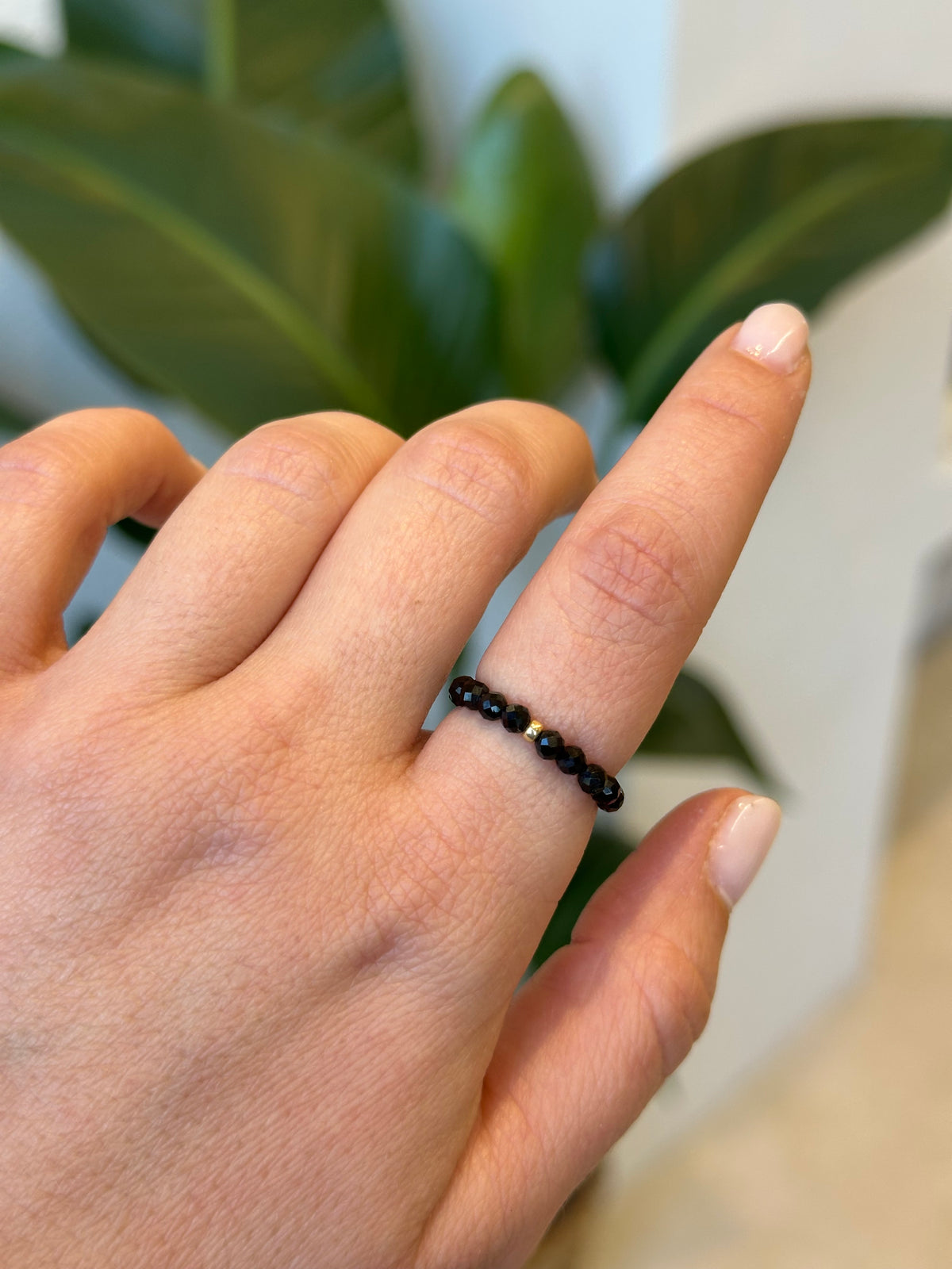 Kit DIY bague tourmaline noire