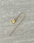 Chaîne d'oreille gold shell