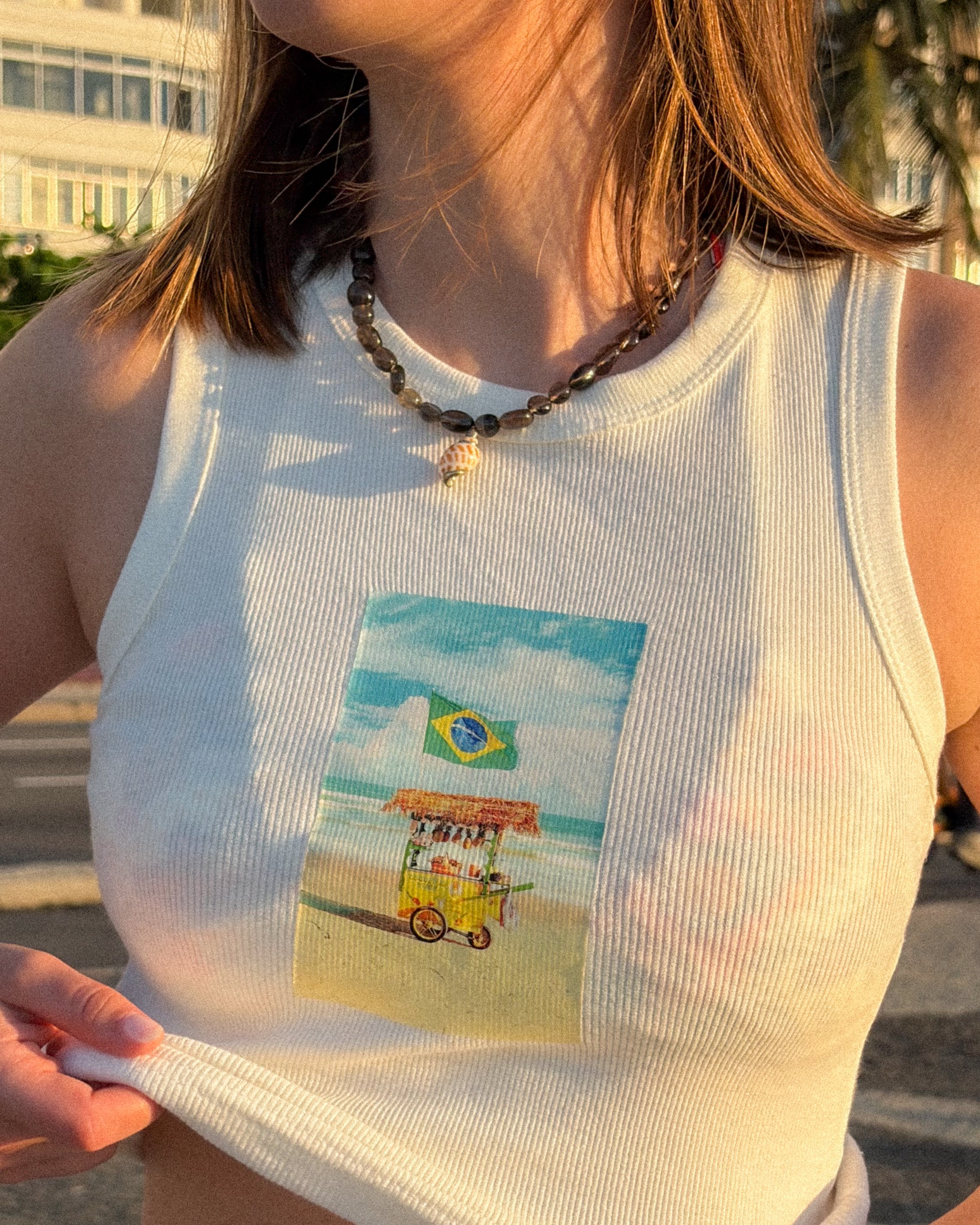 LE COLLIER QUARTZ FUMÉ #1