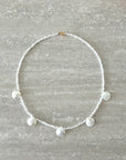 Collier gouttes de nacre