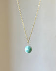 Collier chaîne larimar