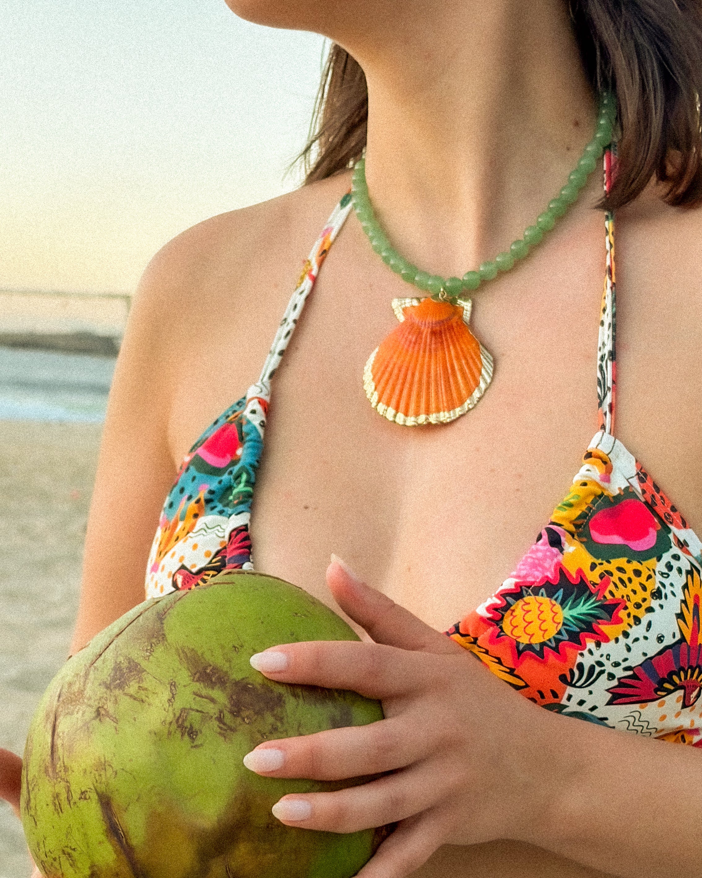 LE COLLIER AVENTURINE VERTE #1