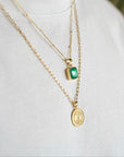 Collier chaîne plein soleil