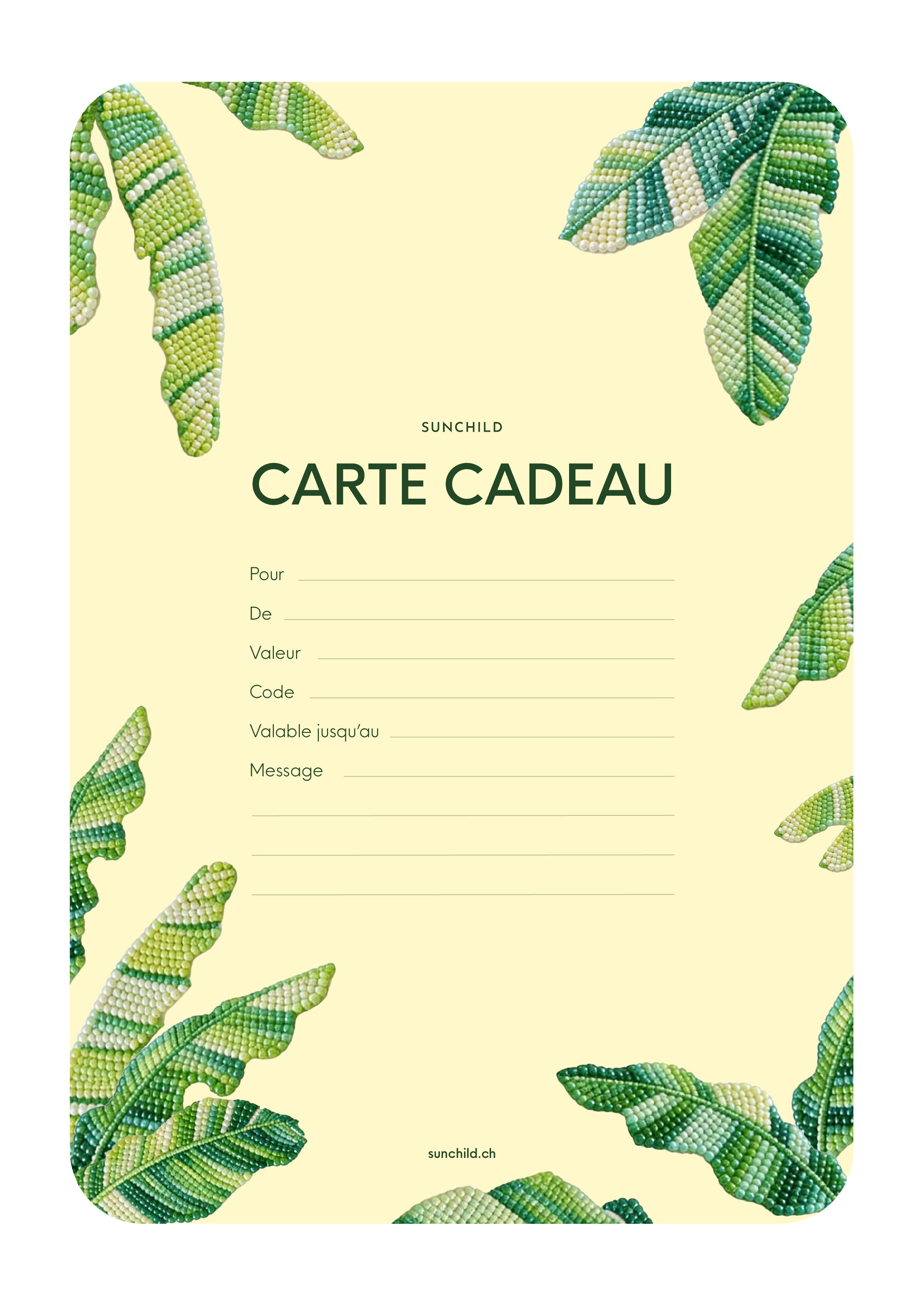 Carte cadeau