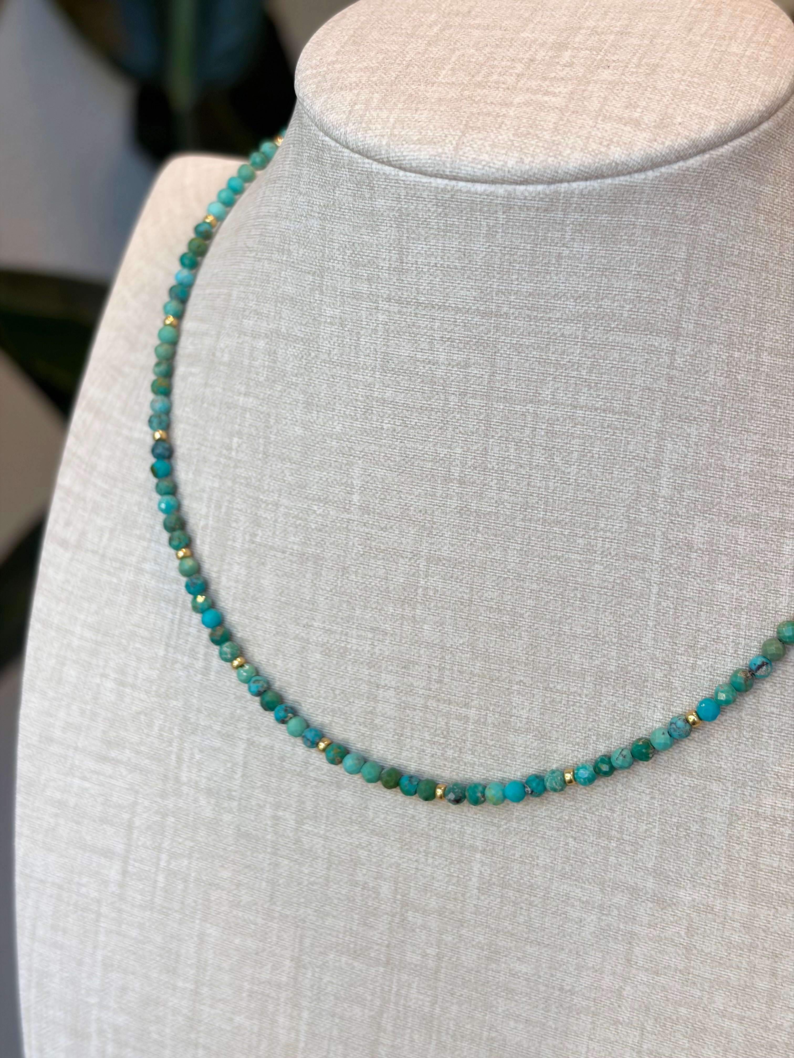 Collier en turquoise