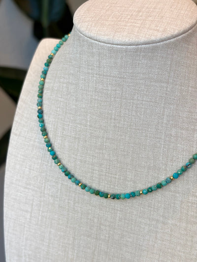 Collier en turquoise