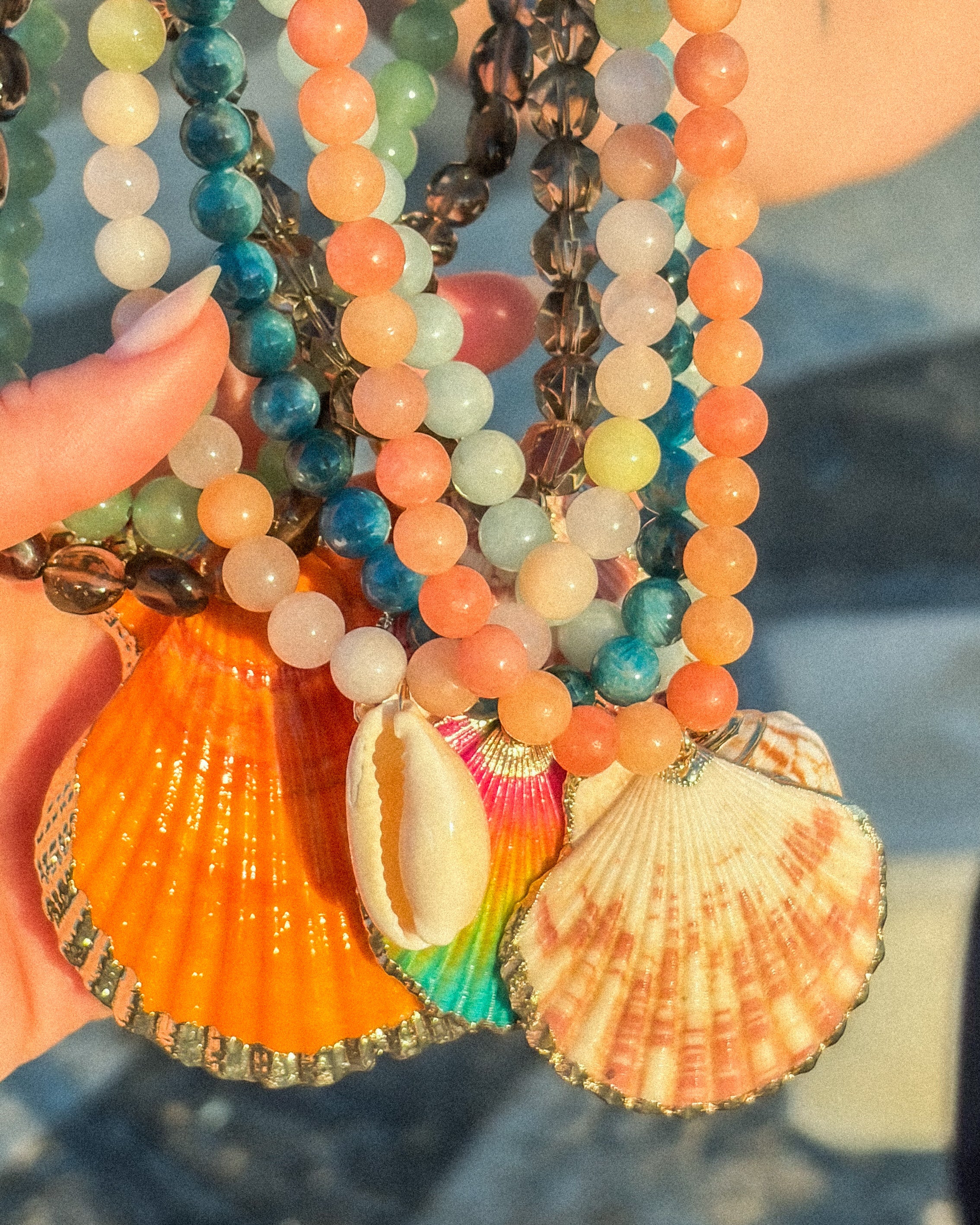 LE COLLIER APATITE BLEUE