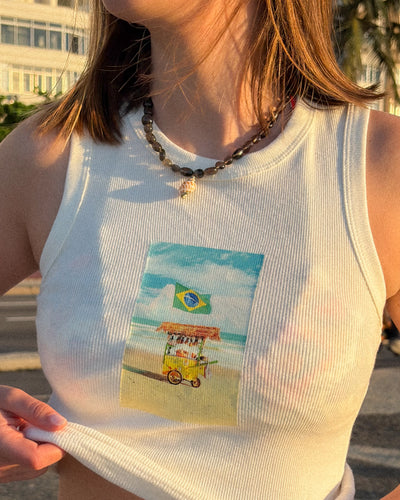 LE COLLIER QUARTZ FUMÉ #1