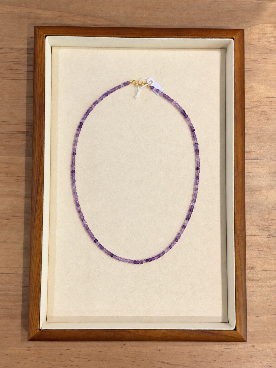 Collier en améthyste
