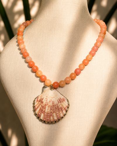 LE COLLIER CALCITE ORANGE