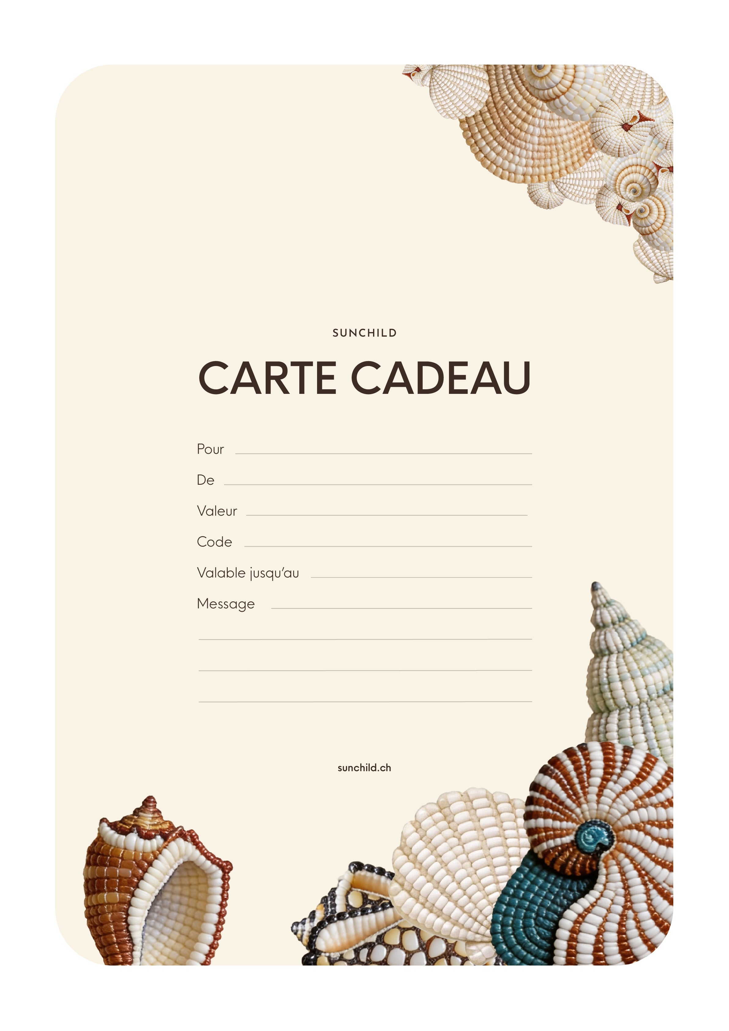 Carte cadeau