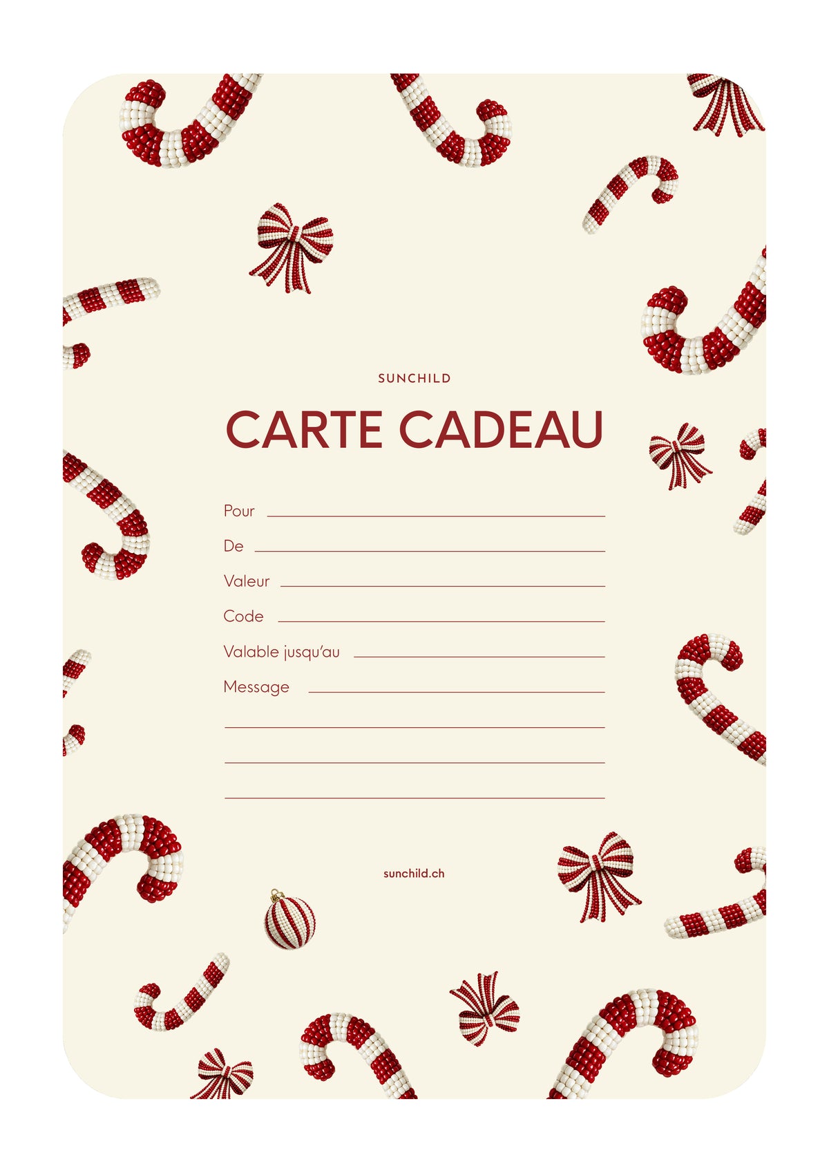 Carte cadeau